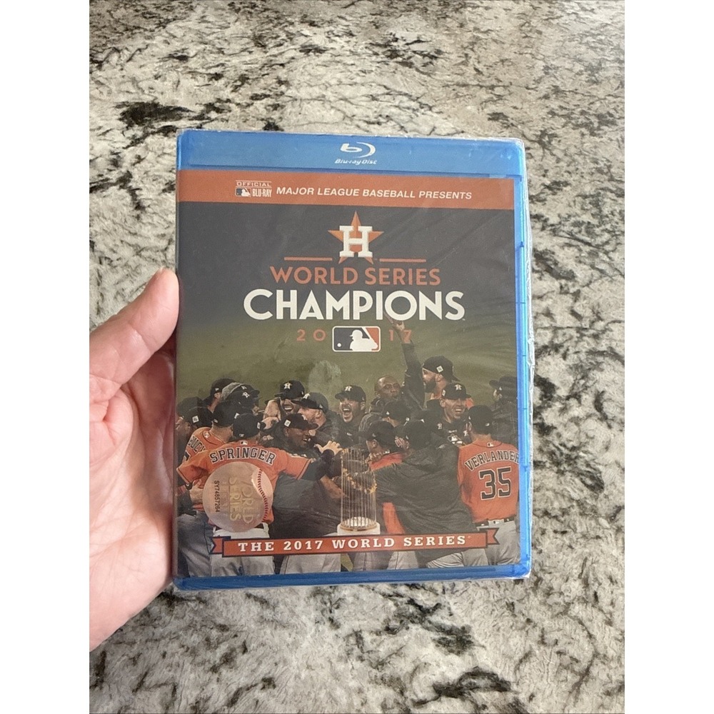 World Series Champions 2017 Houston Astros Blu-Ray Brand New Sealed Free Shippin